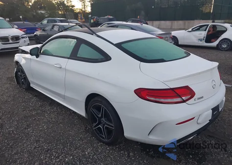 2020 Mercedes-Benz C 300 4Matic из США, поврежденный, VIN W1KWJ8EB9LF985504